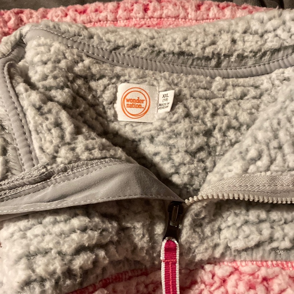 Kids Sherpa quarter zip